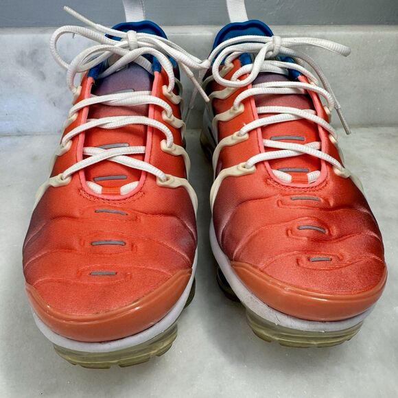 Nike Air VaporMax Plus Lava Glow Pink Blue Running Shoes CI5862-600 Women's 8.5 - Picture 4 of 11
